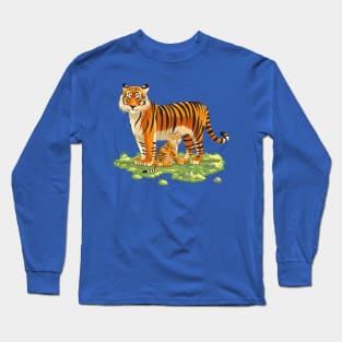 Mother and son tiger Long Sleeve T-Shirt